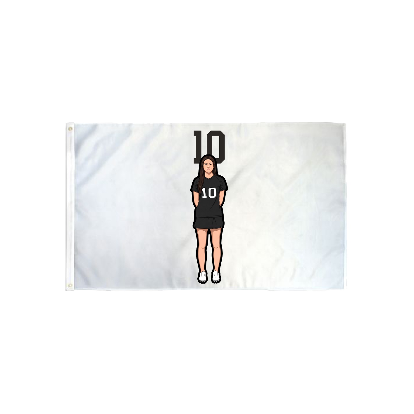 3x5 Flag — Number Top in Classic