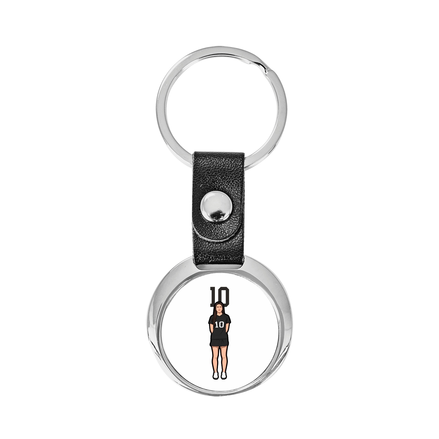 Key Chain — Number Top in Classic