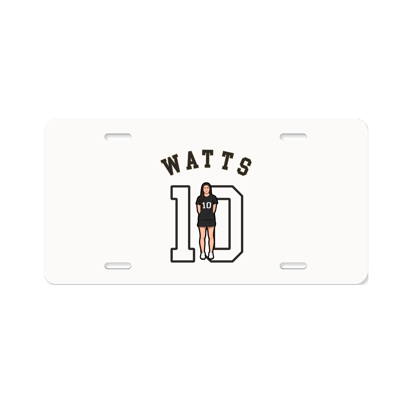License Plate — Shirsey Arch in Classic