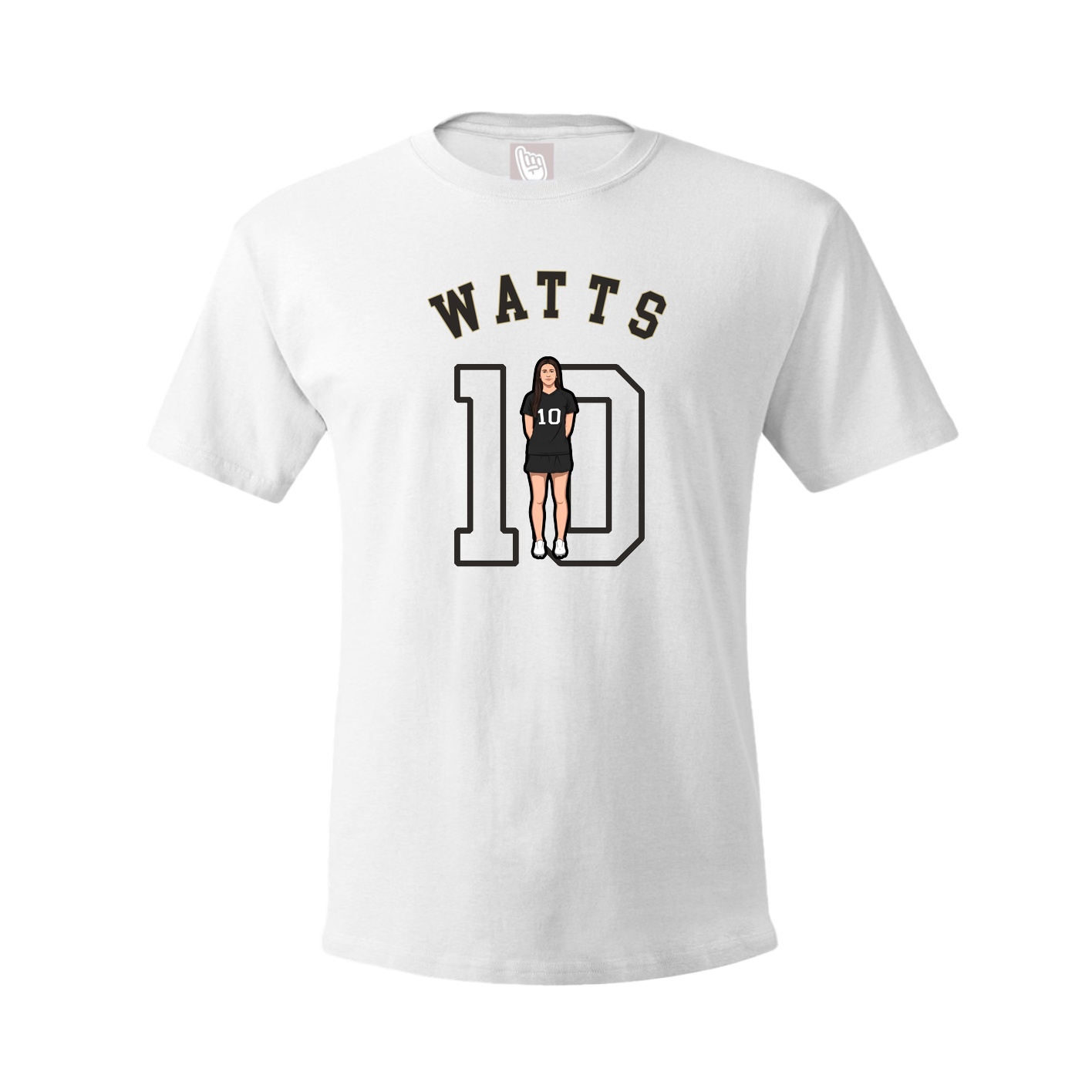 Youth Tee — Shirsey Arch in White