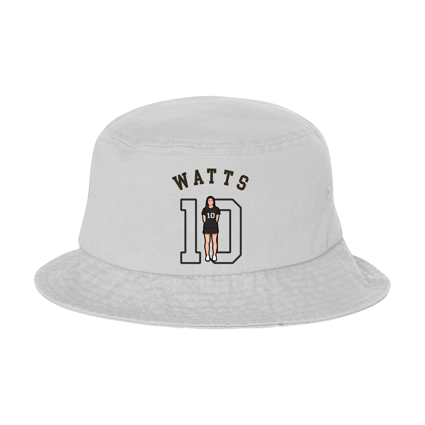 Bucket Cap — Shirsey Arch in White