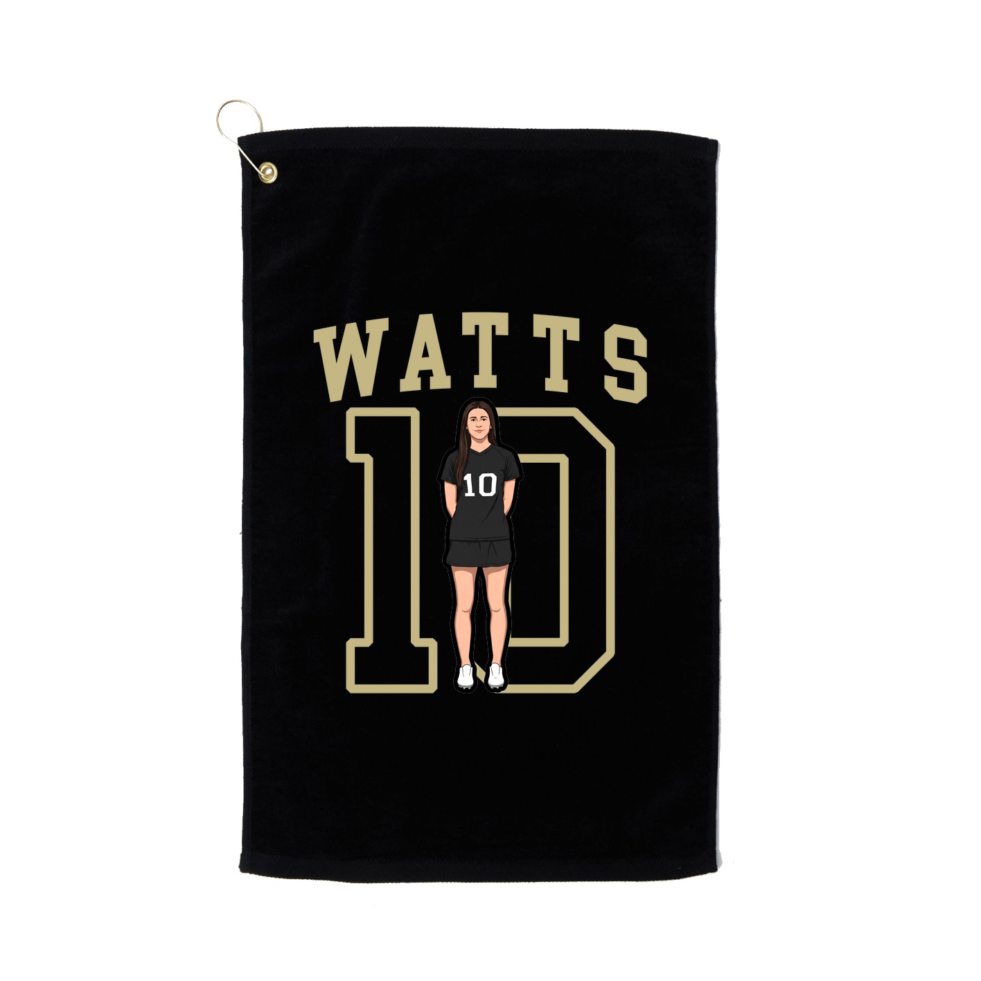 Golf Towel — Shirsey in Black