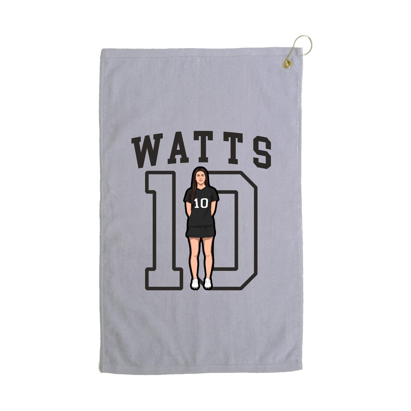 Golf Towel — Shirsey in Grey