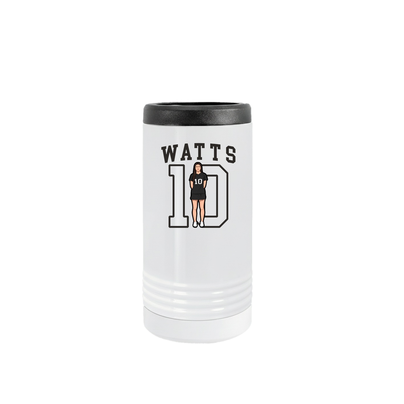Slim Beverage Holder — Shirsey in White