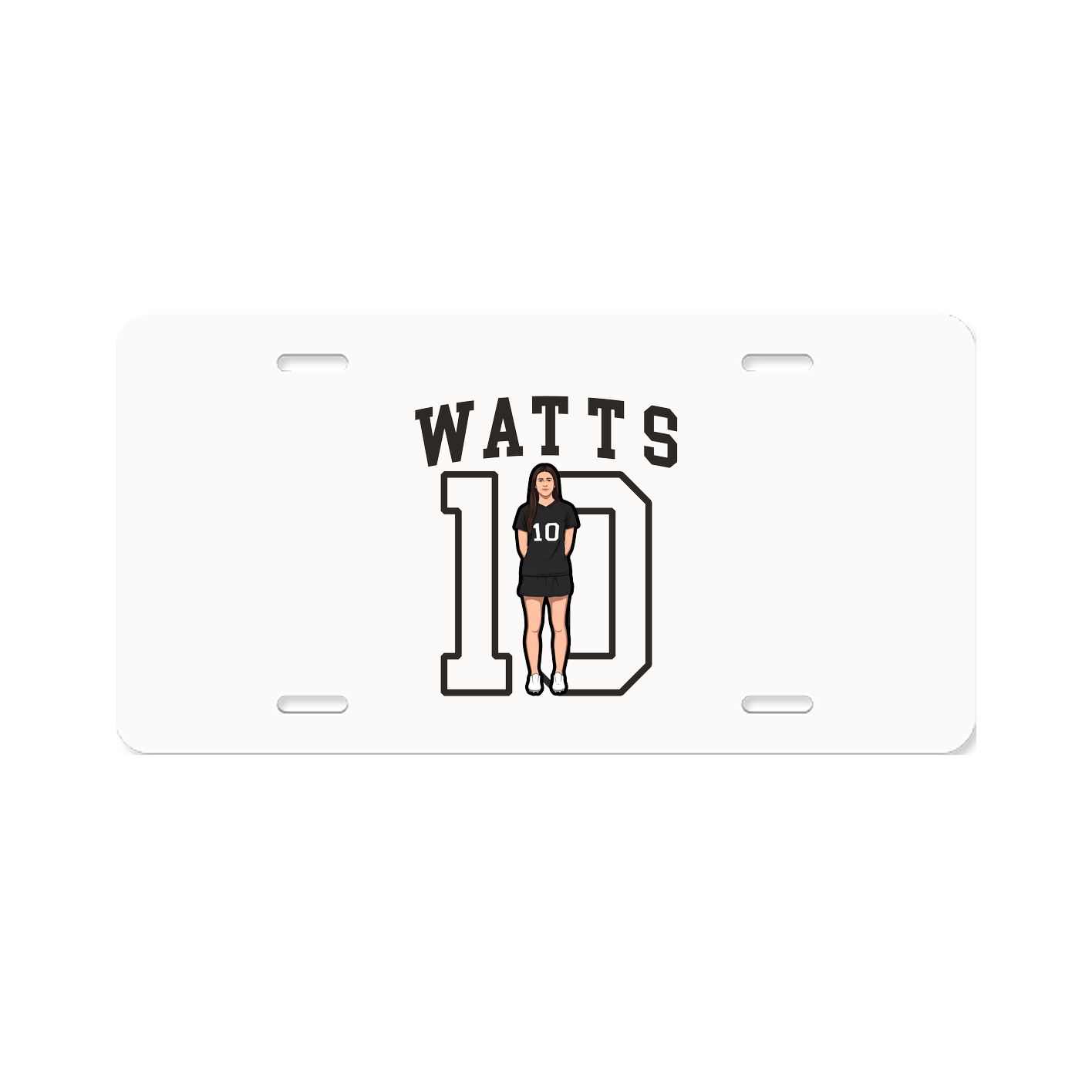 Aluminum License Plate