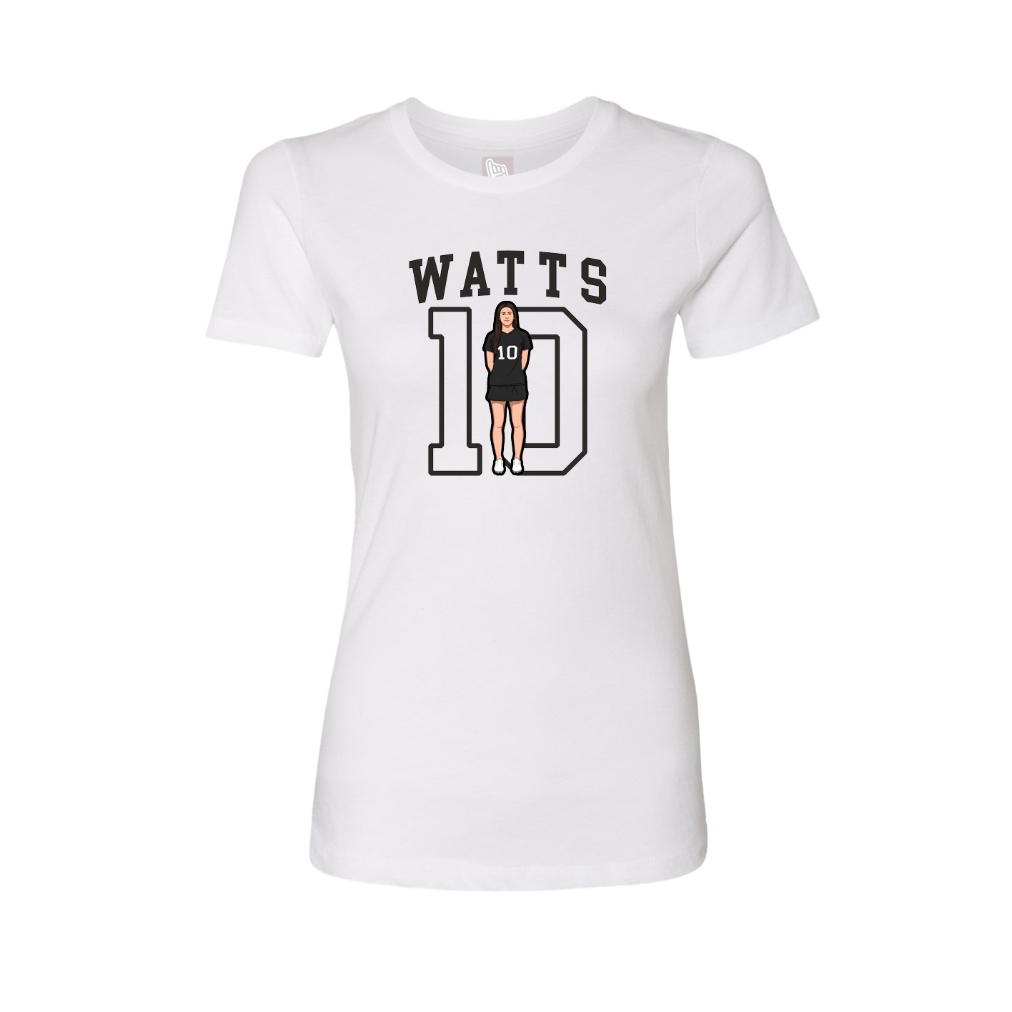 Fitted Women's Tee — Shirsey in White