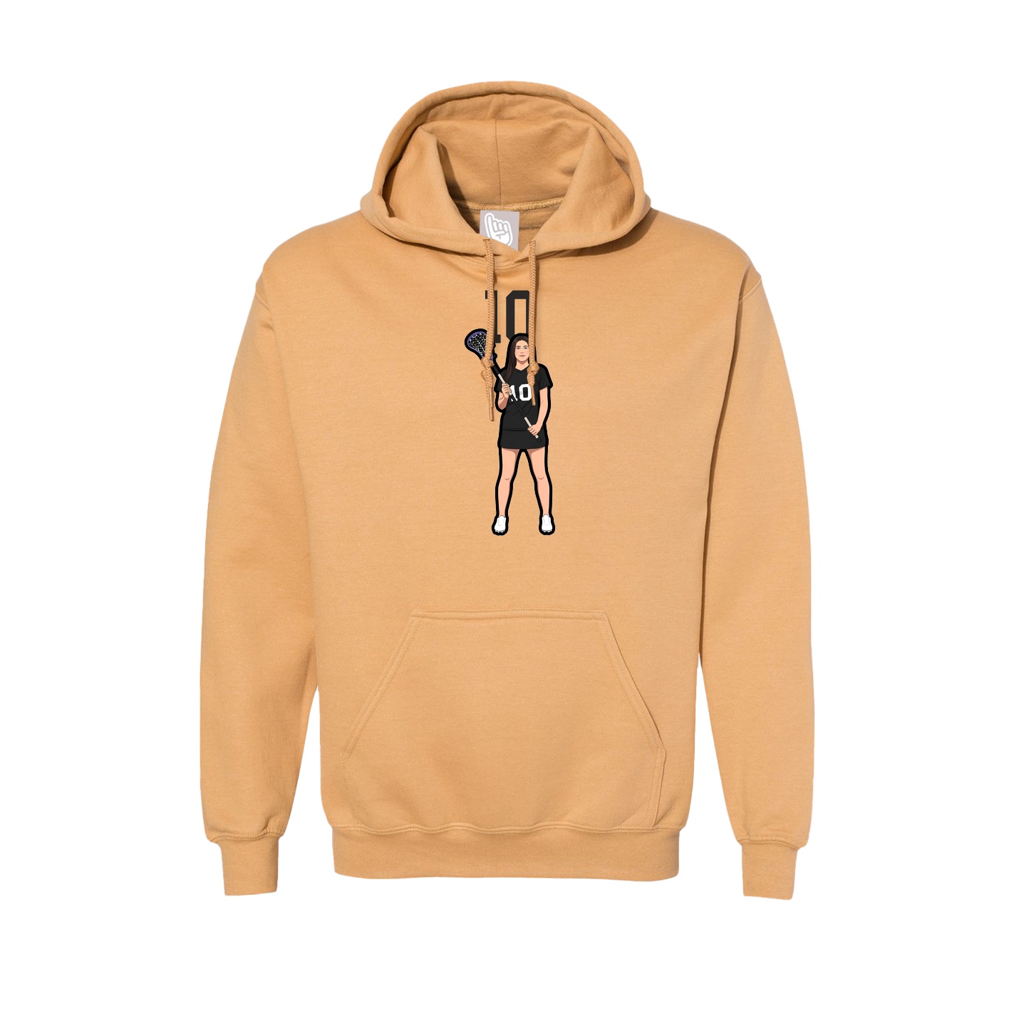 Hoodie — Number Top in Vegas Gold