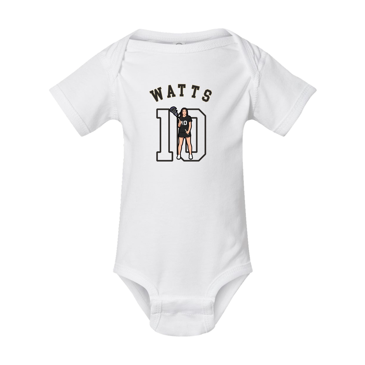 Baby Onesie — Shirsey Arch in White