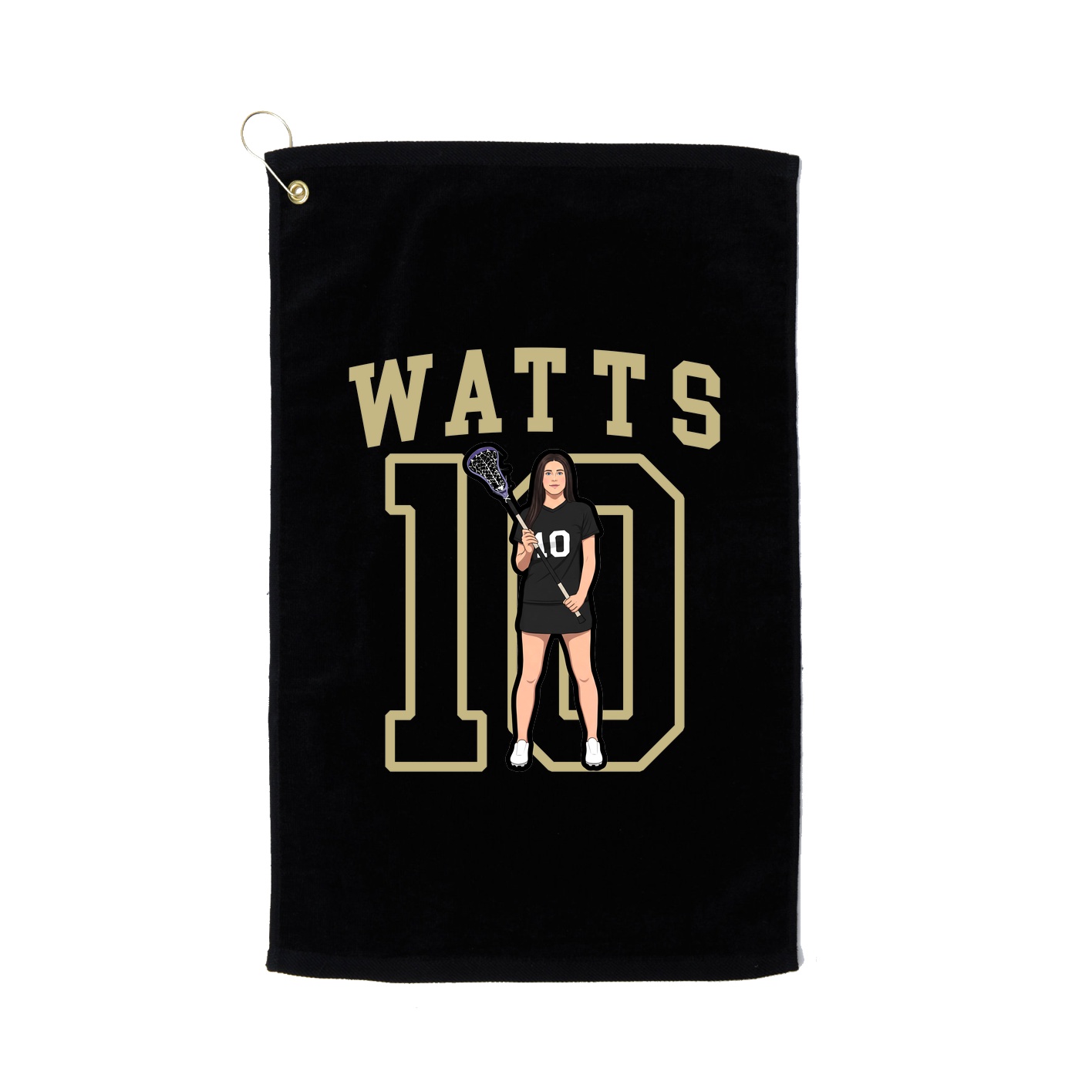 Golf Towel — Shirsey in Black