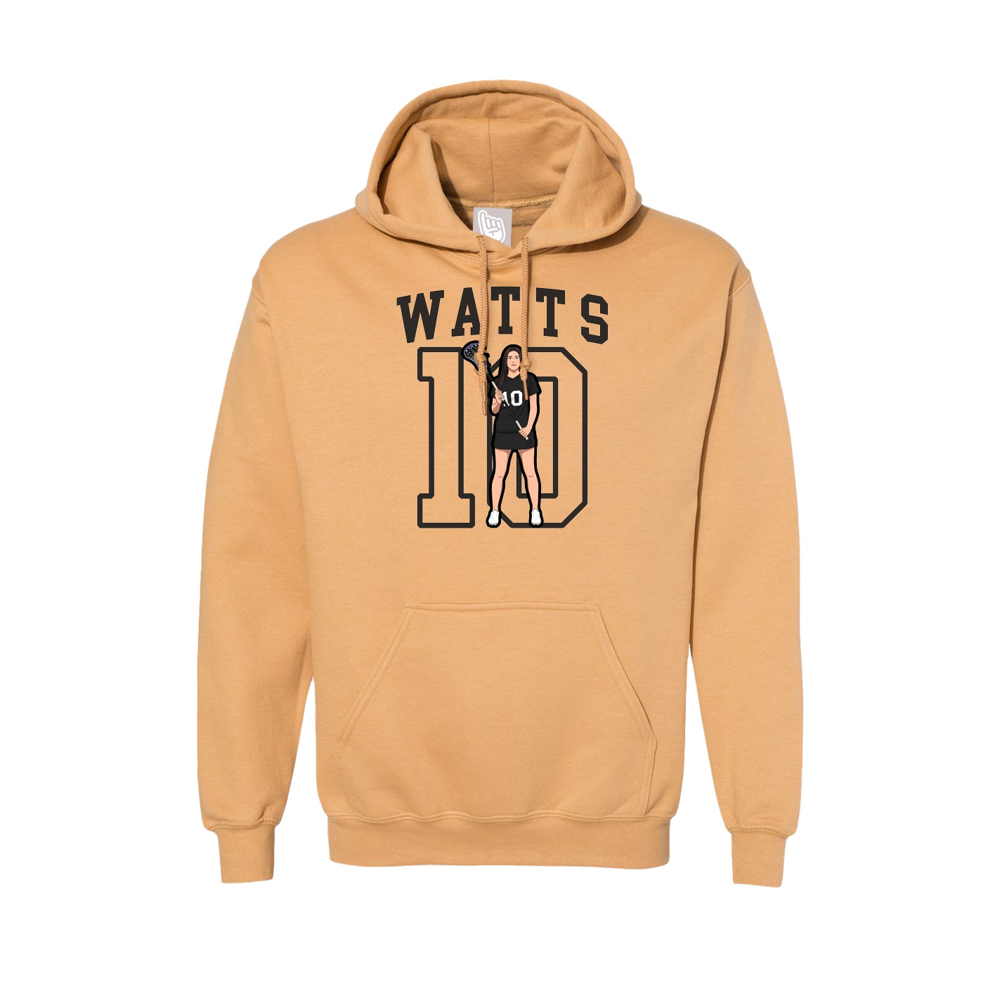 Hoodie — Shirsey in Vegas Gold