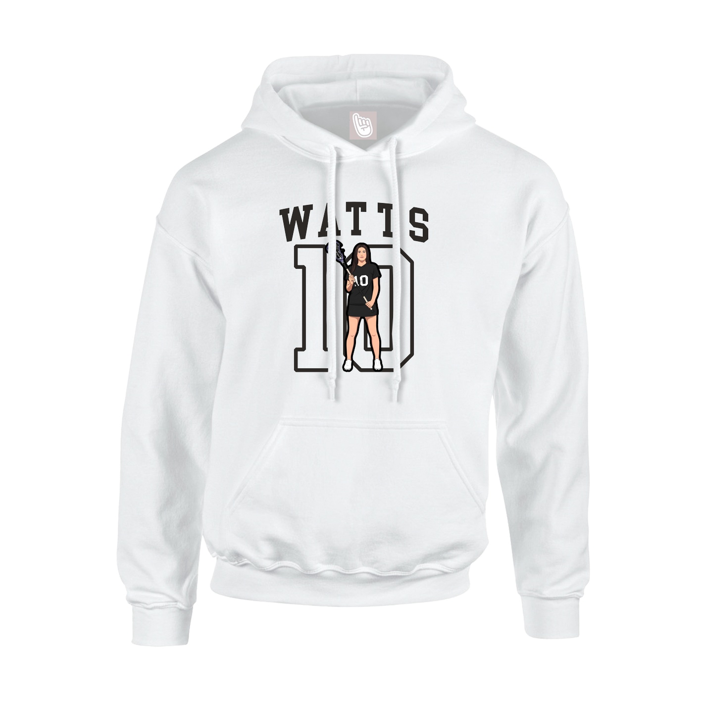 Youth Hoodie — Shirsey in White