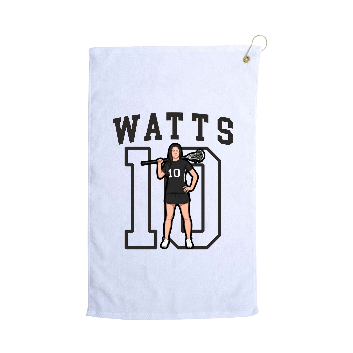 Golf Towel — Shirsey in White