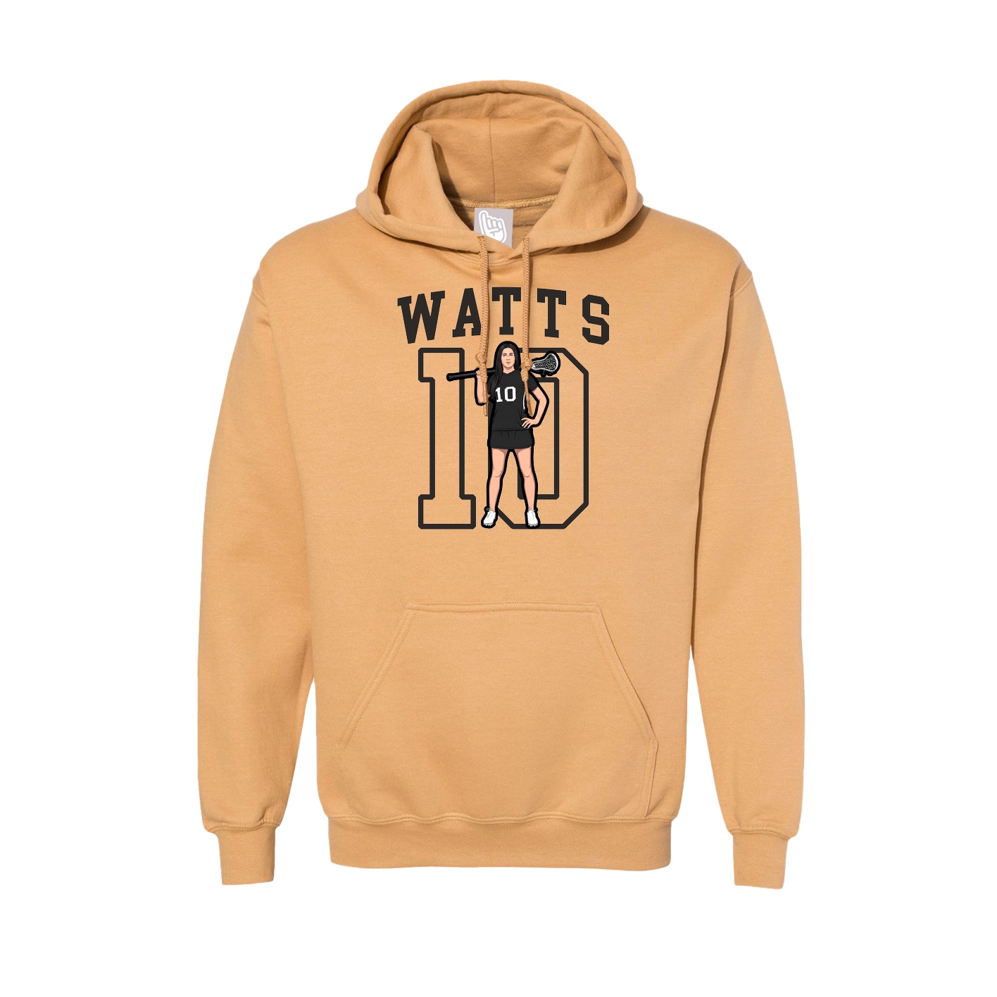 Hoodie — Shirsey in Vegas Gold