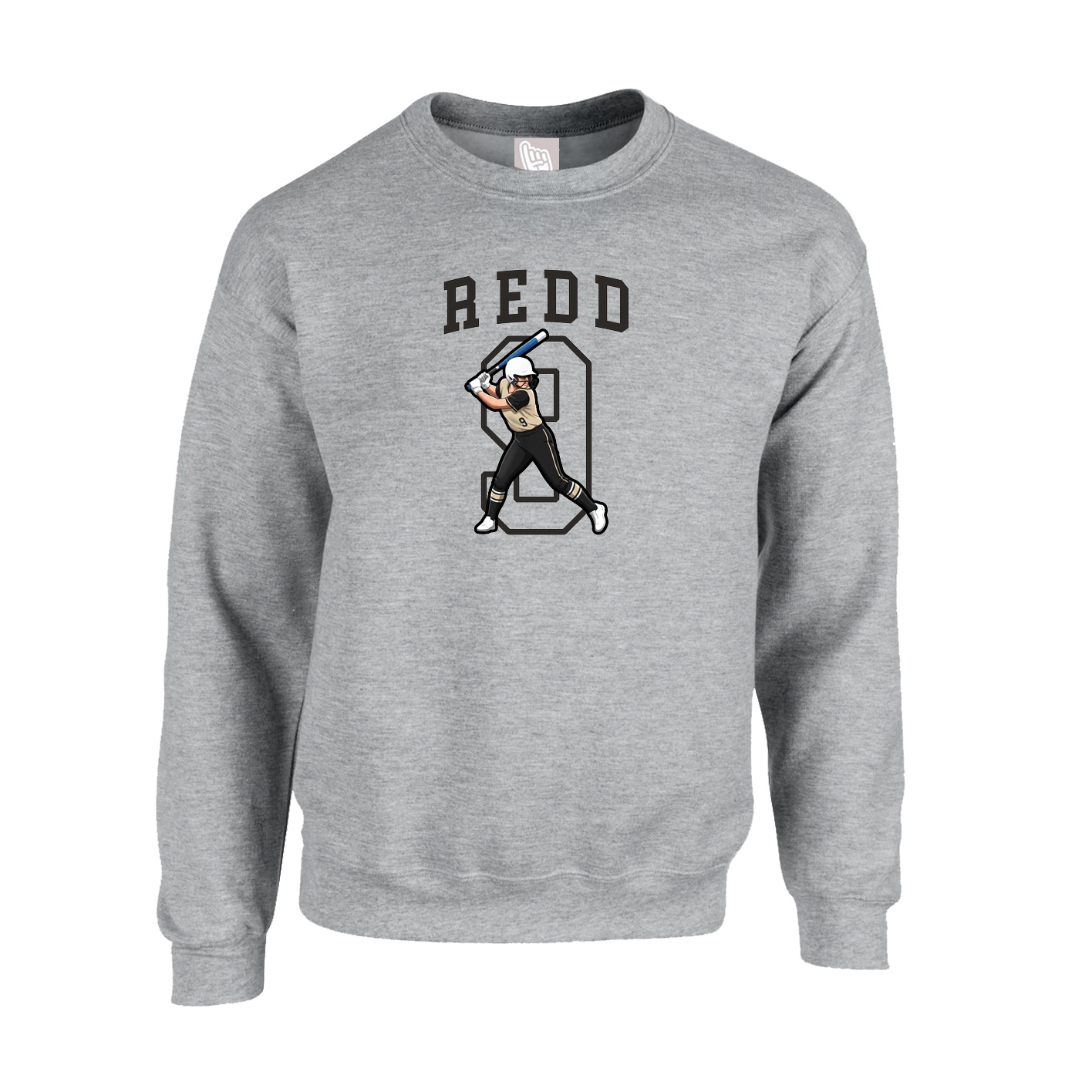 Fleece Crew — Shirsey in Grey