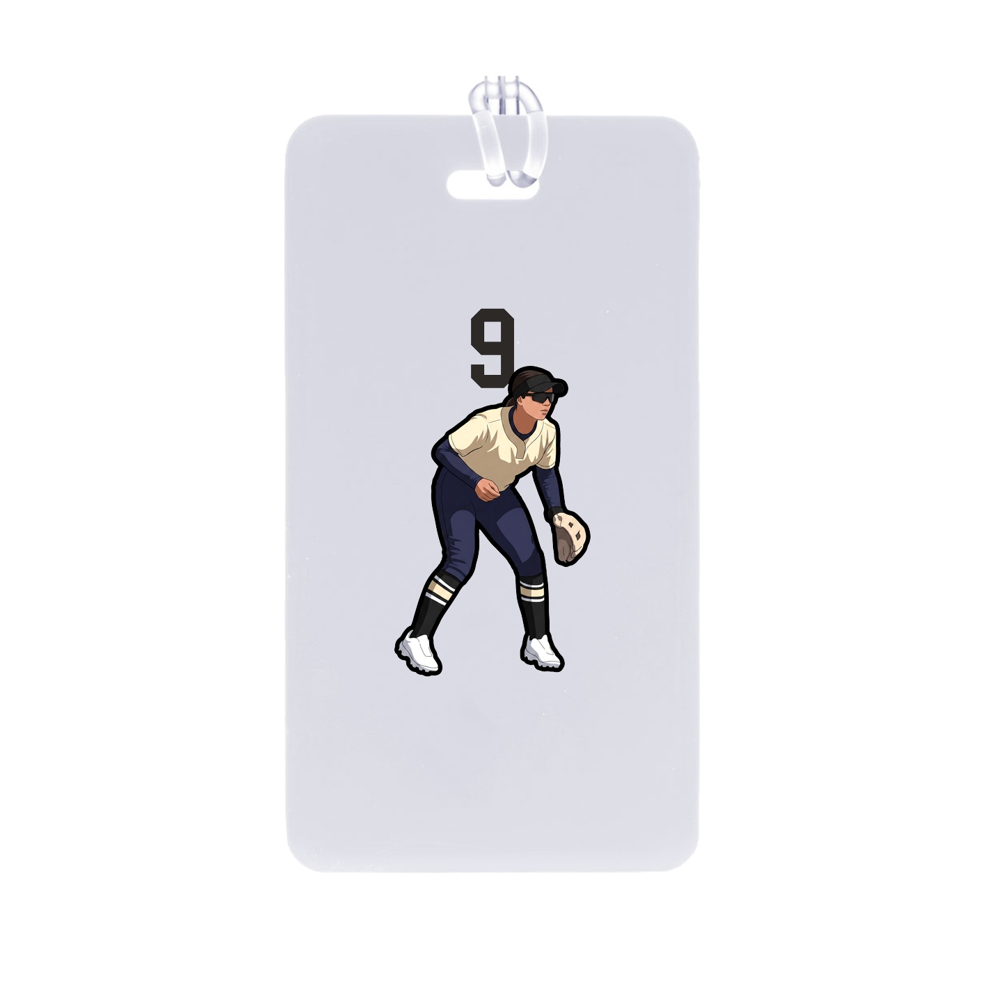 Bag Tag — Number Top in Classic