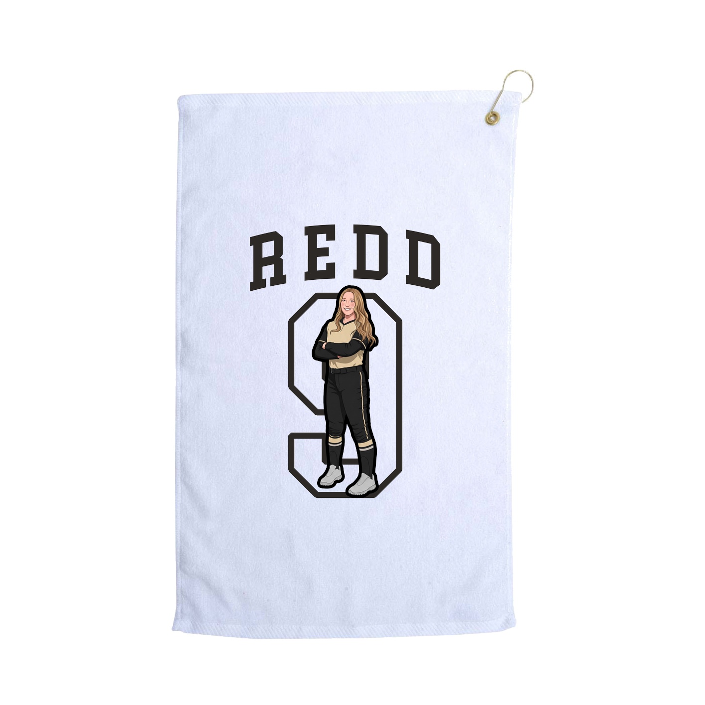Golf Towel — Shirsey in White