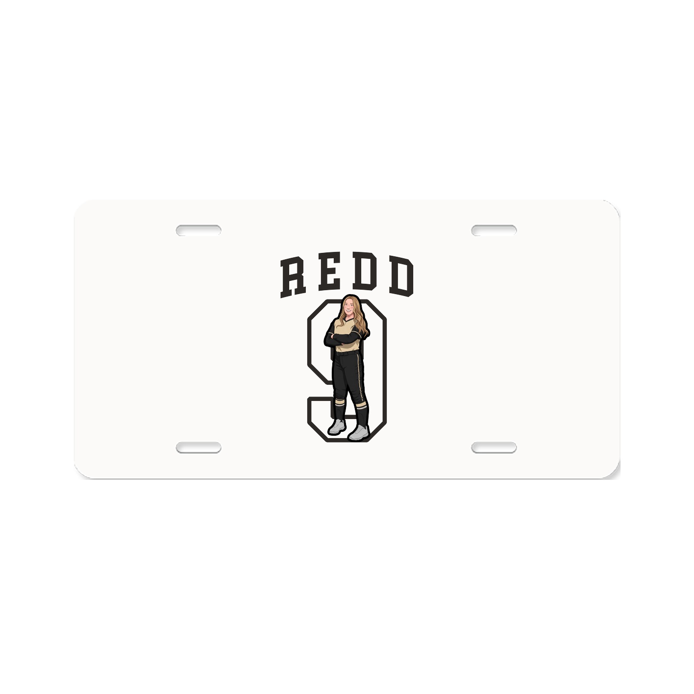 License Plate — Shirsey in Classic