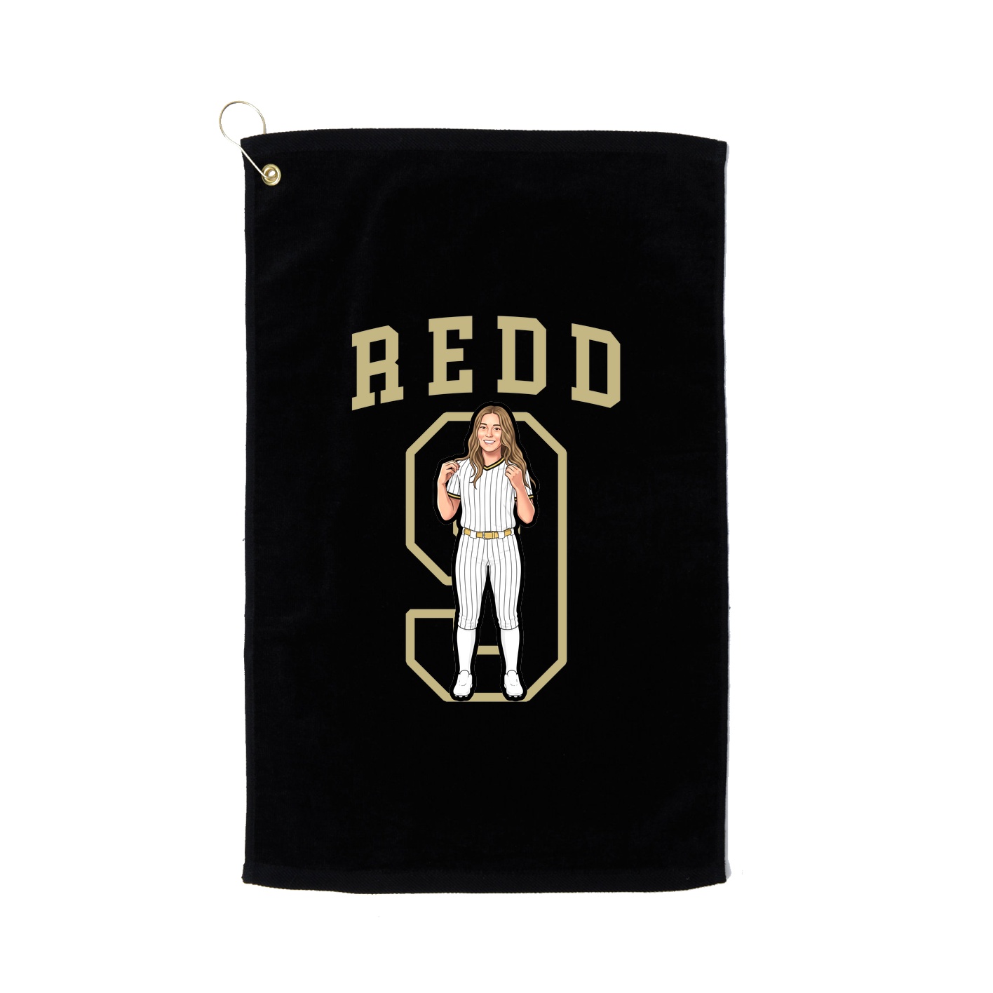 Golf Towel — Shirsey in Black