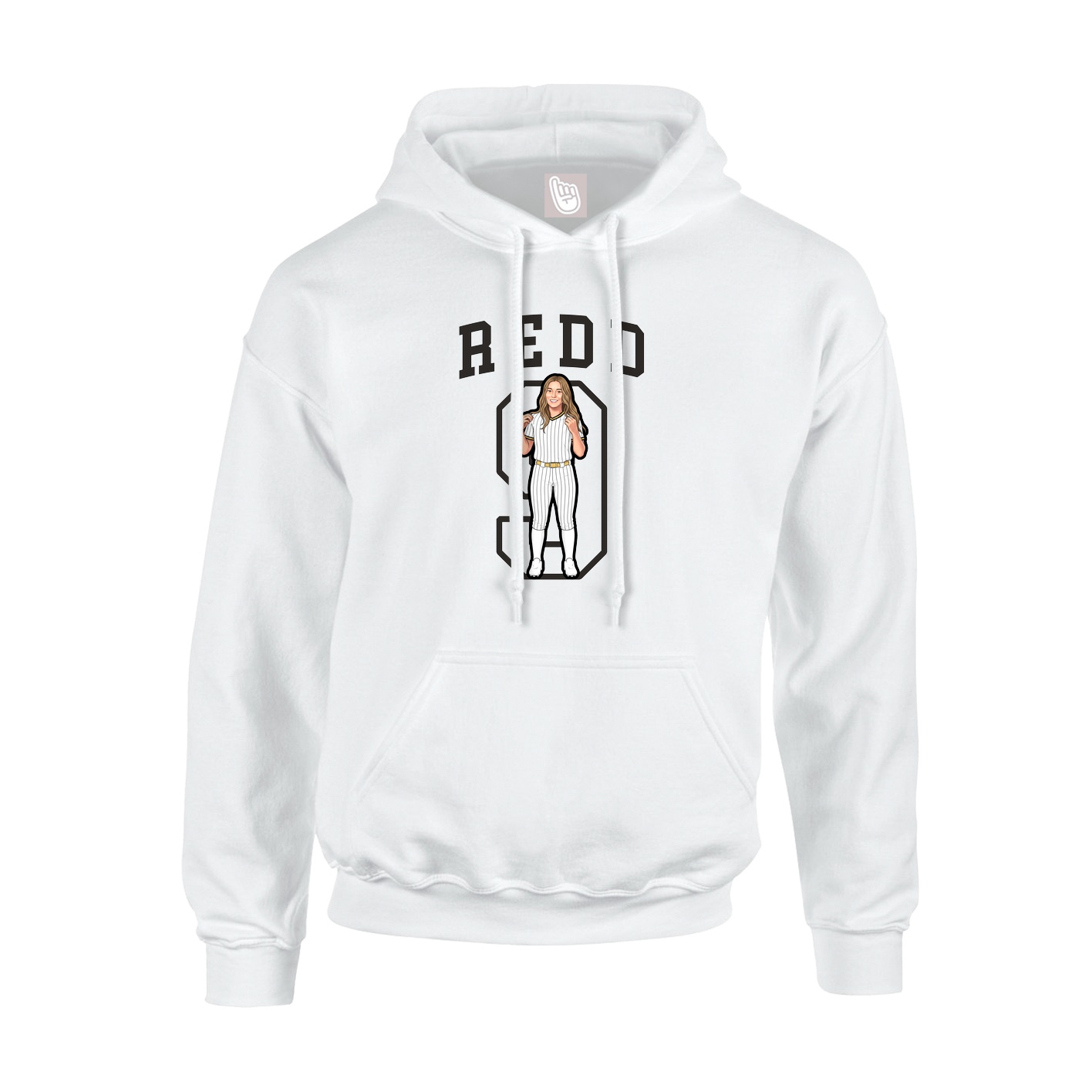 Youth Hoodie — Shirsey in White