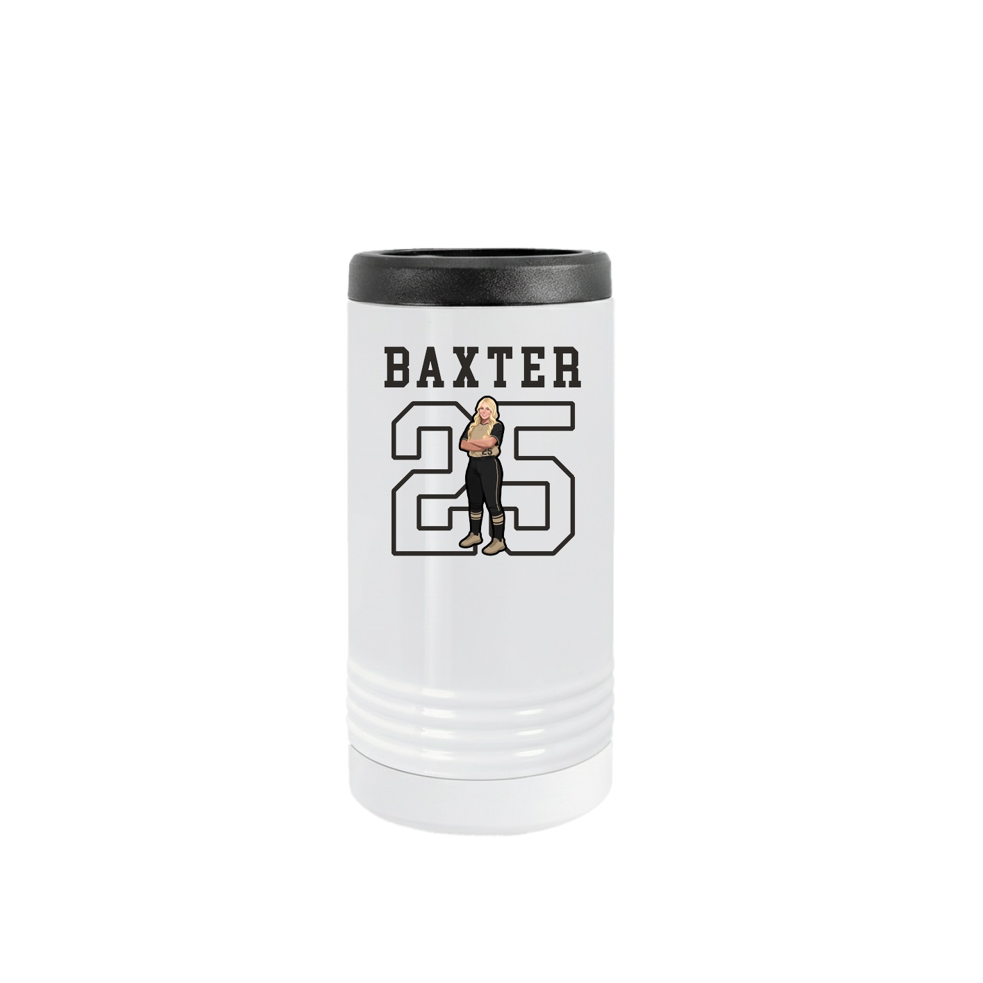 Slim Beverage Holder — Shirsey in White