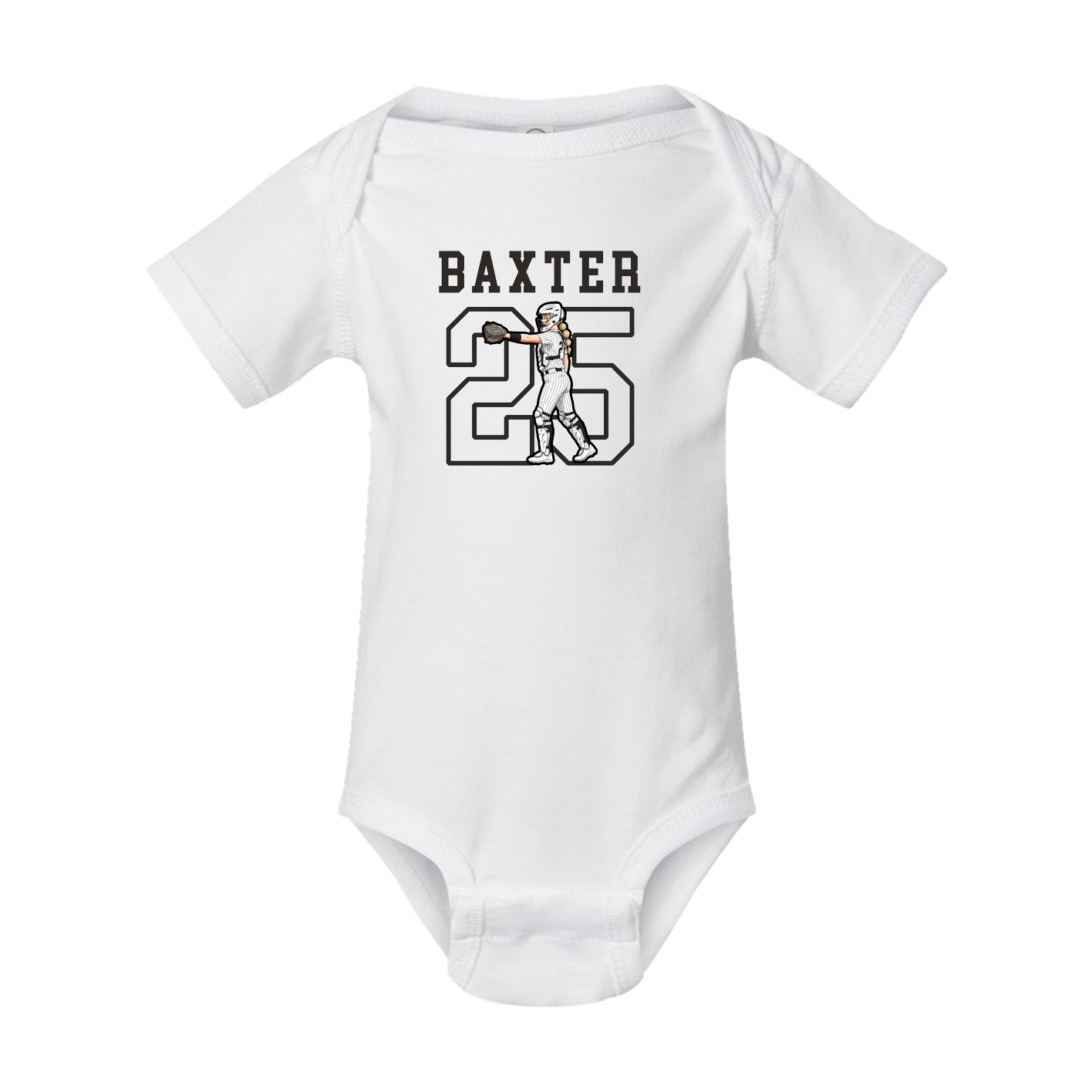 Baby Onesie — Shirsey in White