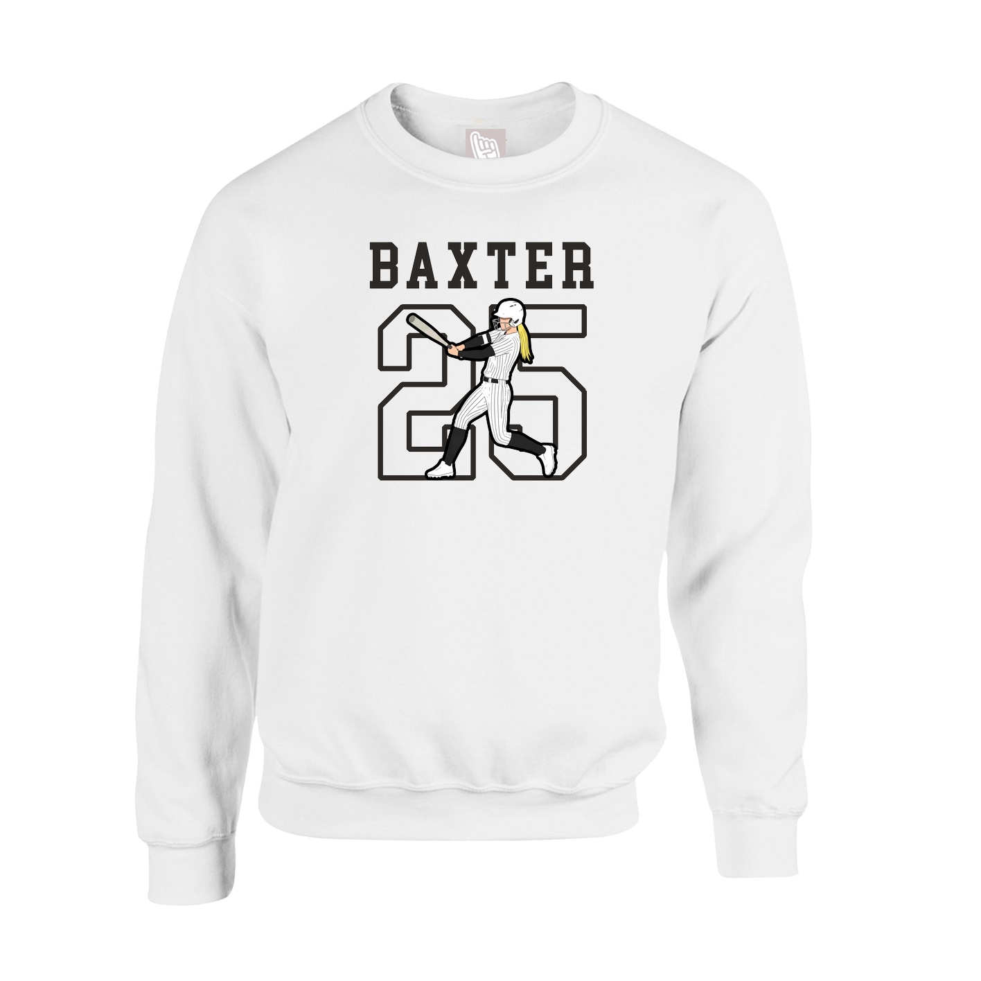 Fleece Crew — Shirsey in White
