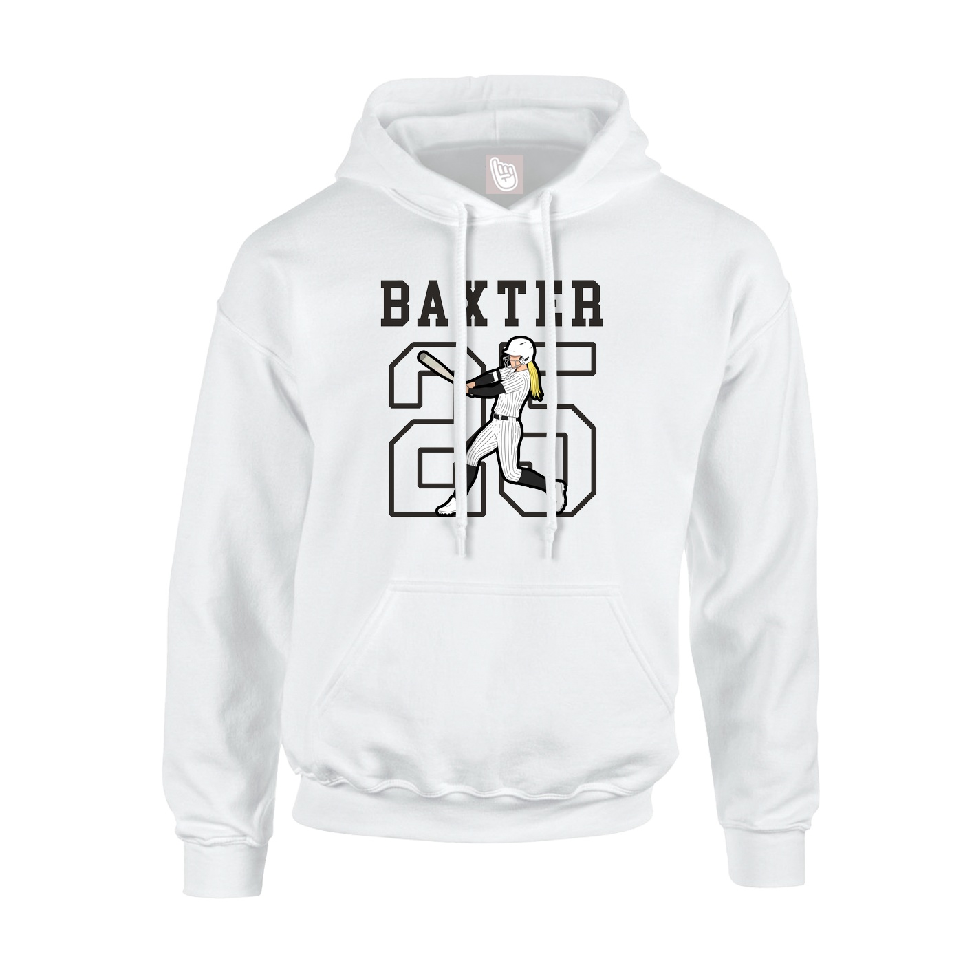 Youth Hoodie — Shirsey in White
