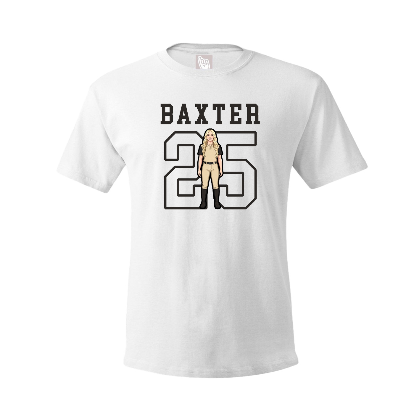 Youth Tee — Shirsey in White