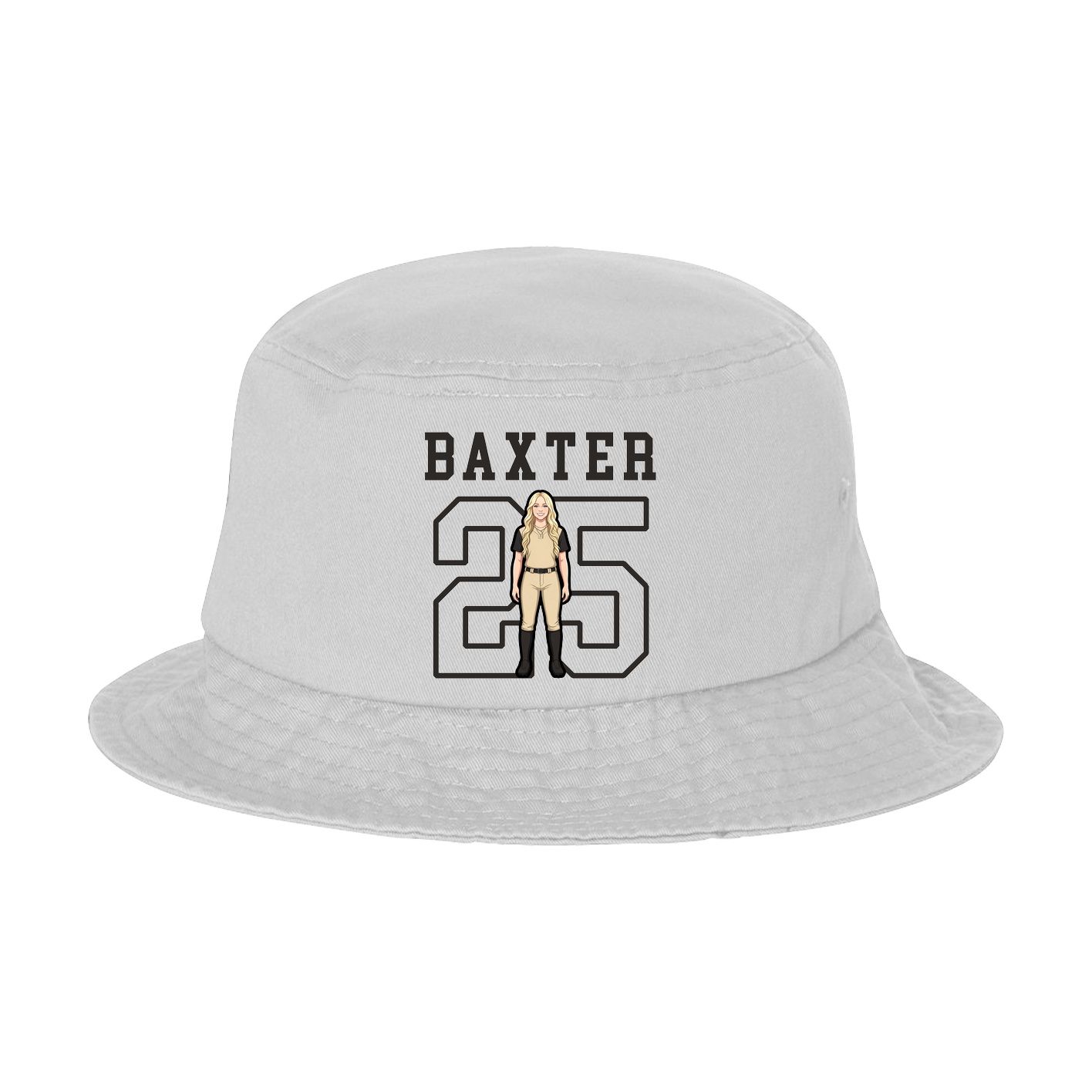 Bucket Cap — Shirsey in White
