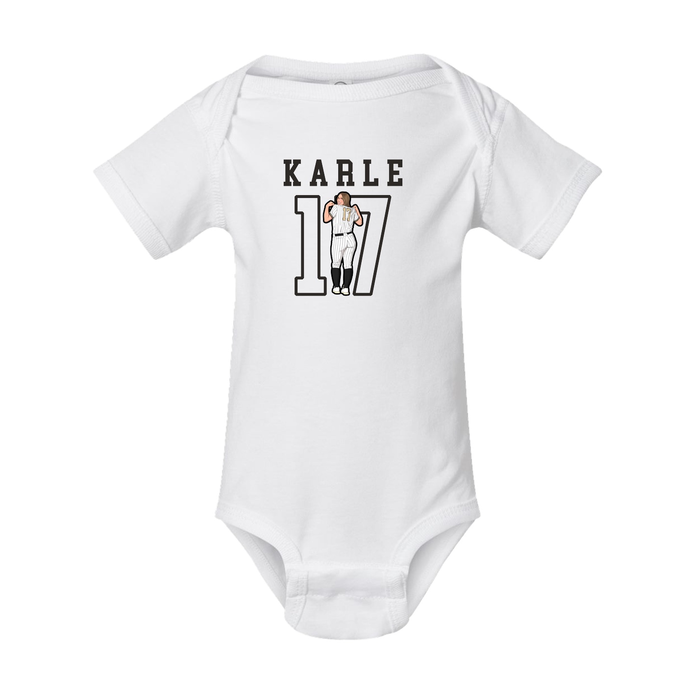 Baby Onesie — Shirsey in White