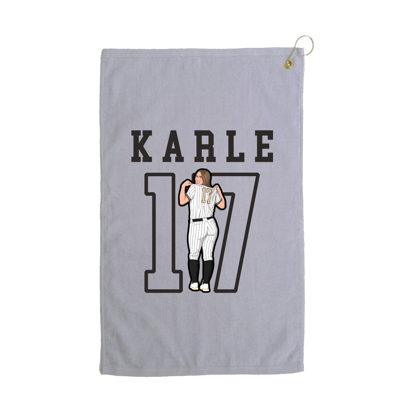 Golf Towel — Shirsey in Grey
