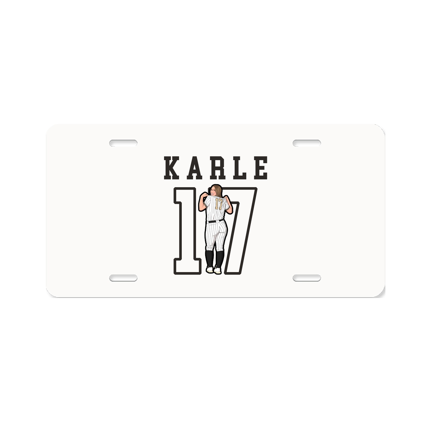 License Plate — Shirsey in Classic