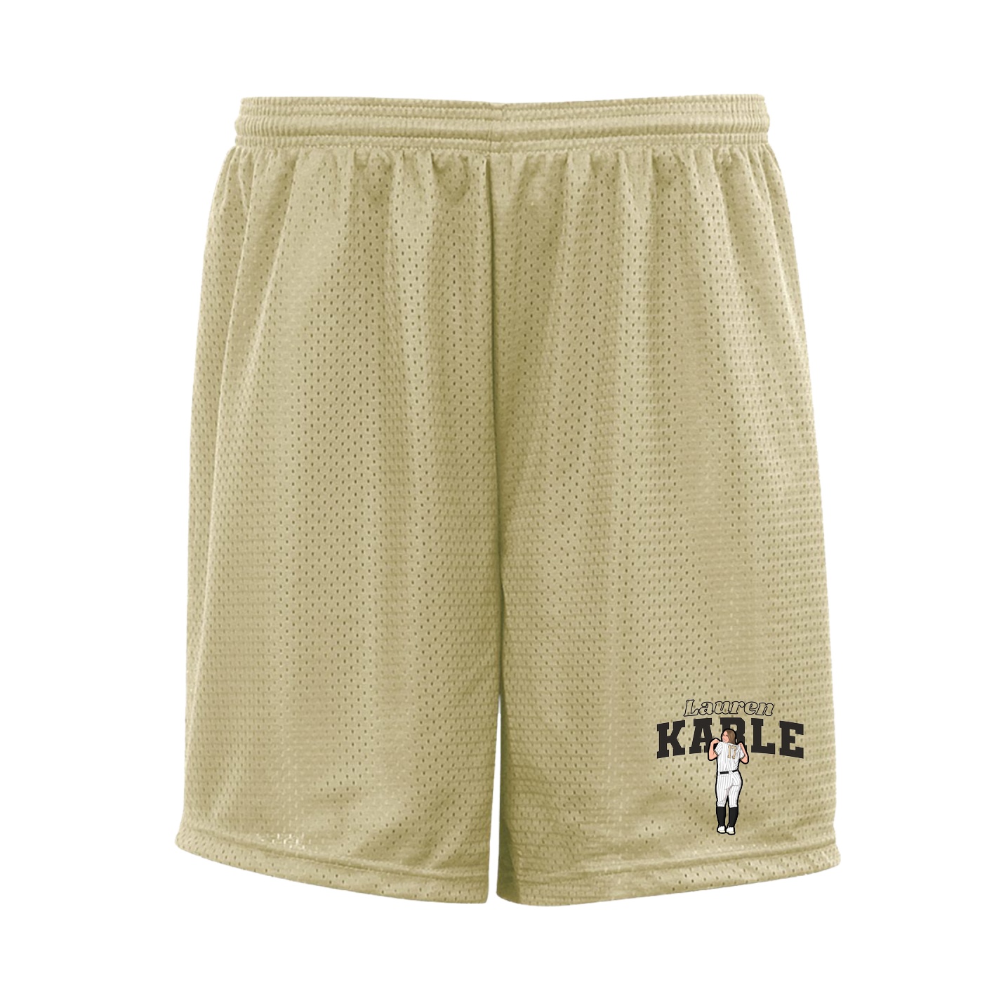 Shorts — Name Arch in Vegas Gold