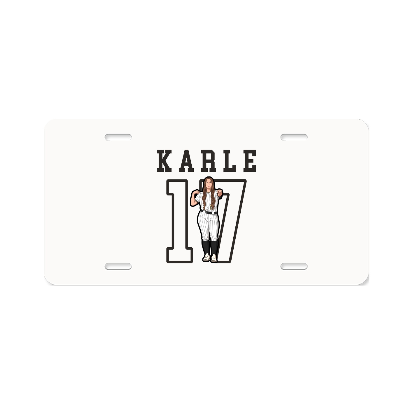 License Plate — Shirsey in Classic