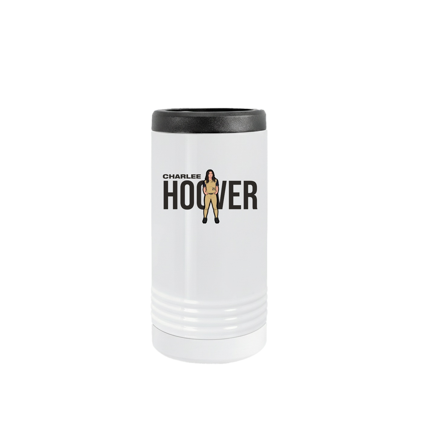 Slim Beverage Holder — Player Name in White