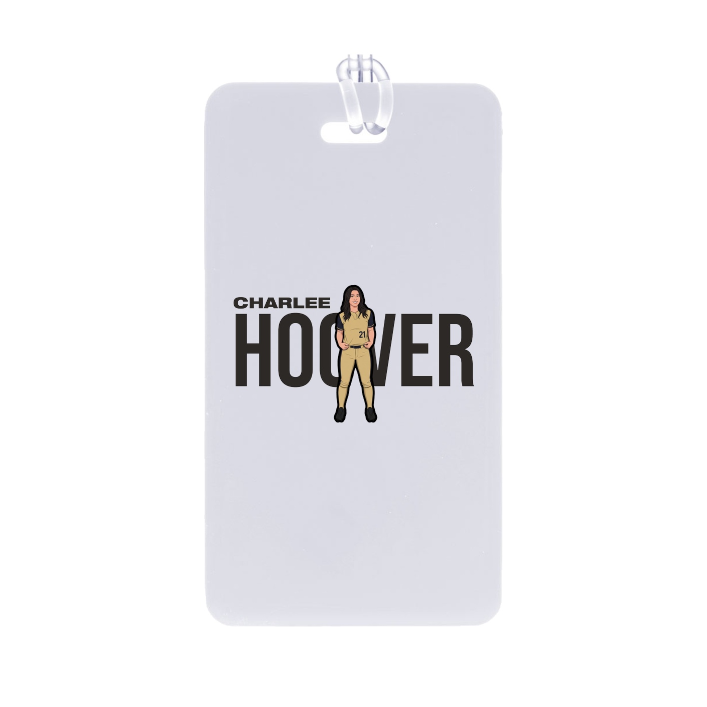 Bag Tag — Player Name in Classic