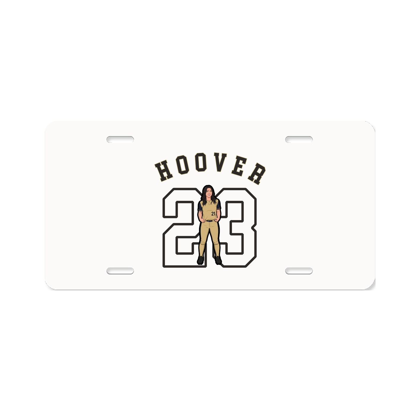 License Plate — Shirsey Arch in Classic