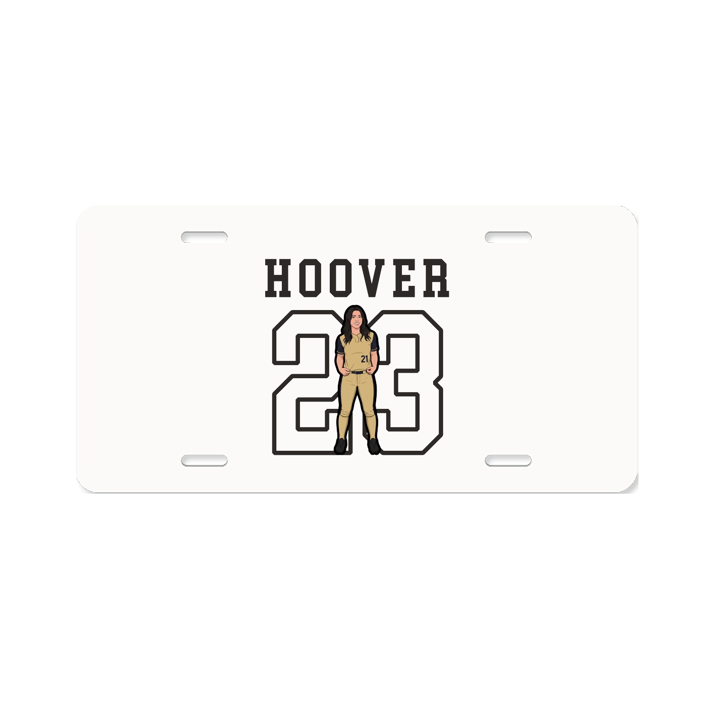 License Plate — Shirsey in Classic