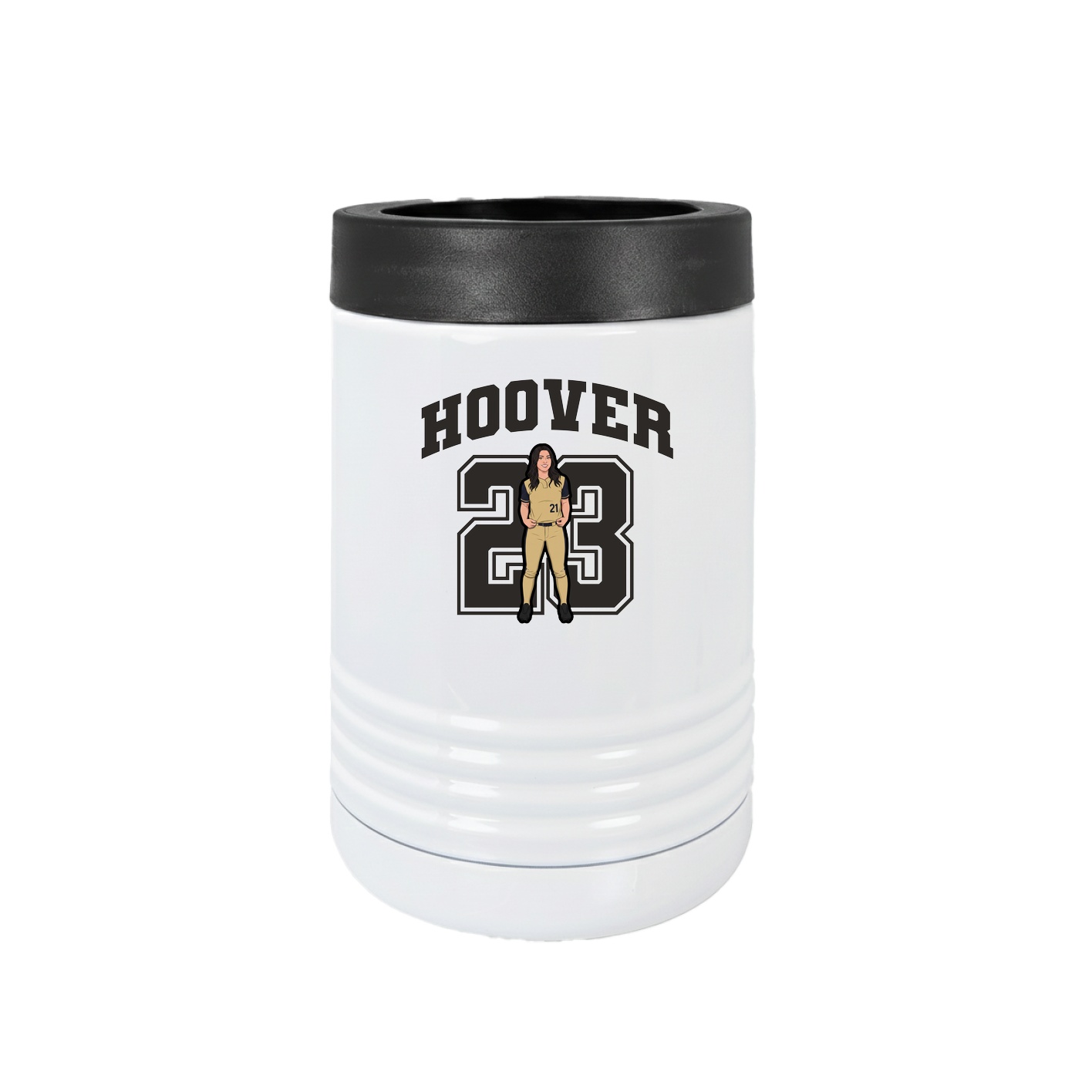 Beverage Holder — Number in White