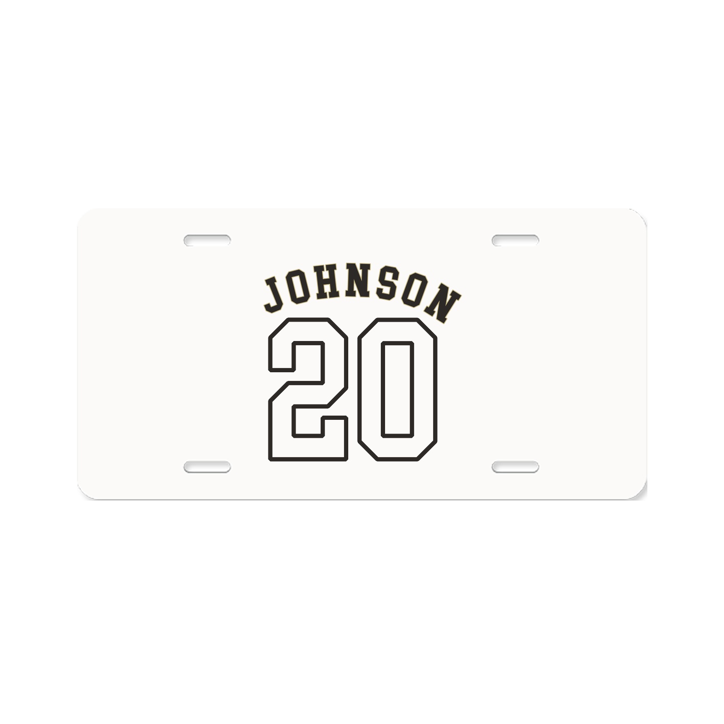 License Plate — Shirsey Arch in Classic