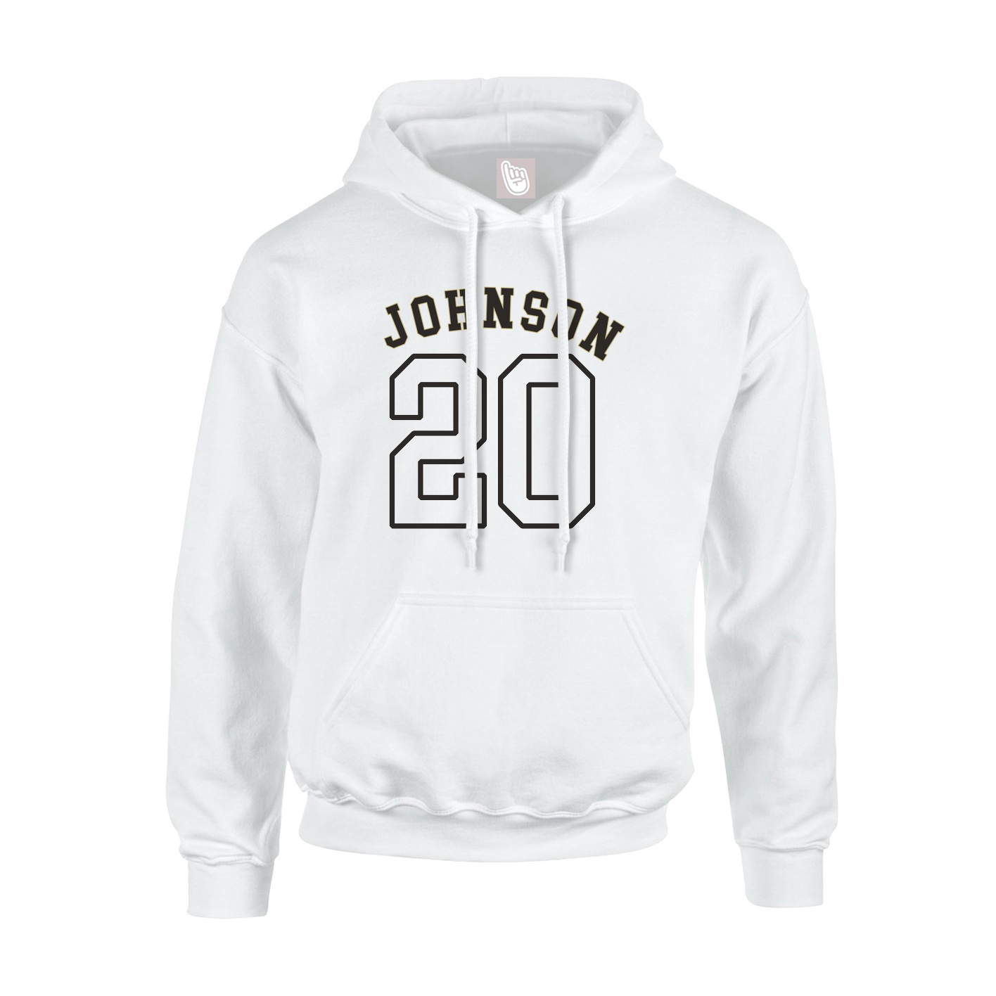 Hoodie — Shirsey Arch in White