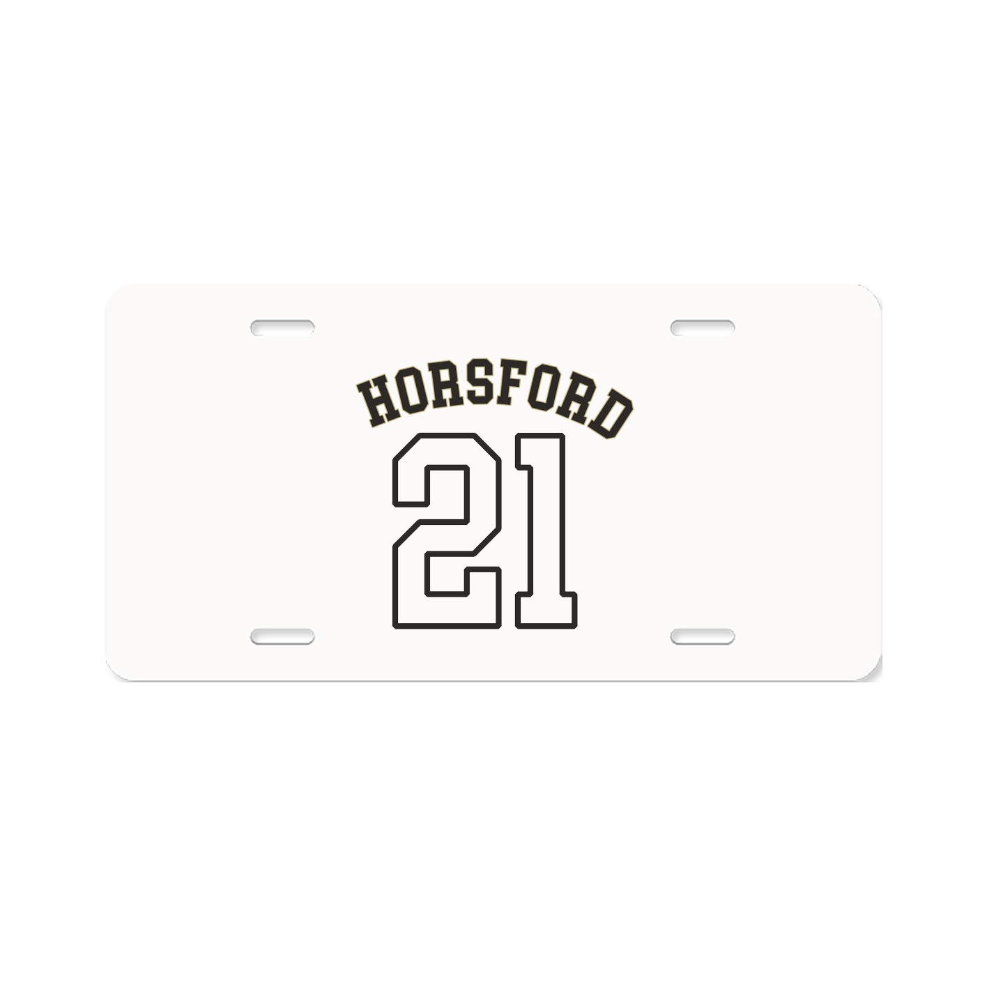 License Plate — Shirsey Arch in Classic