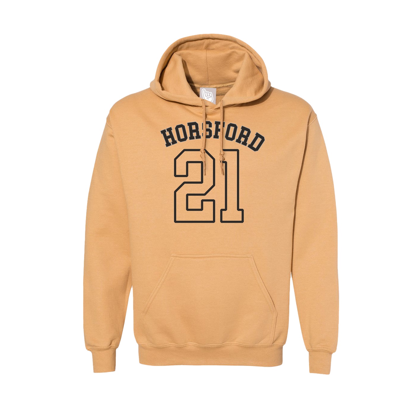 Hoodie — Shirsey Arch in Vegas Gold