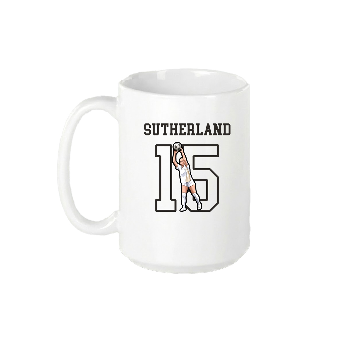 15oz Coffee Mug — Shirsey in White