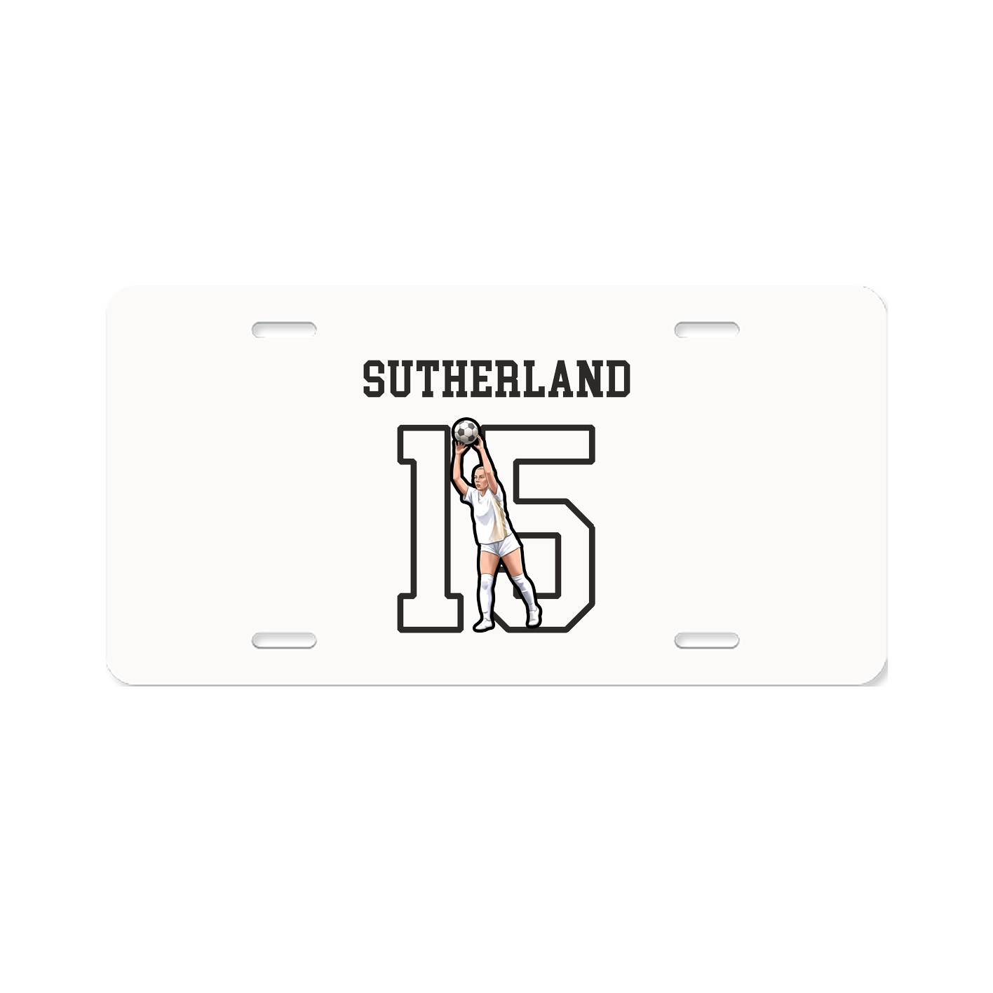 License Plate — Shirsey in Classic