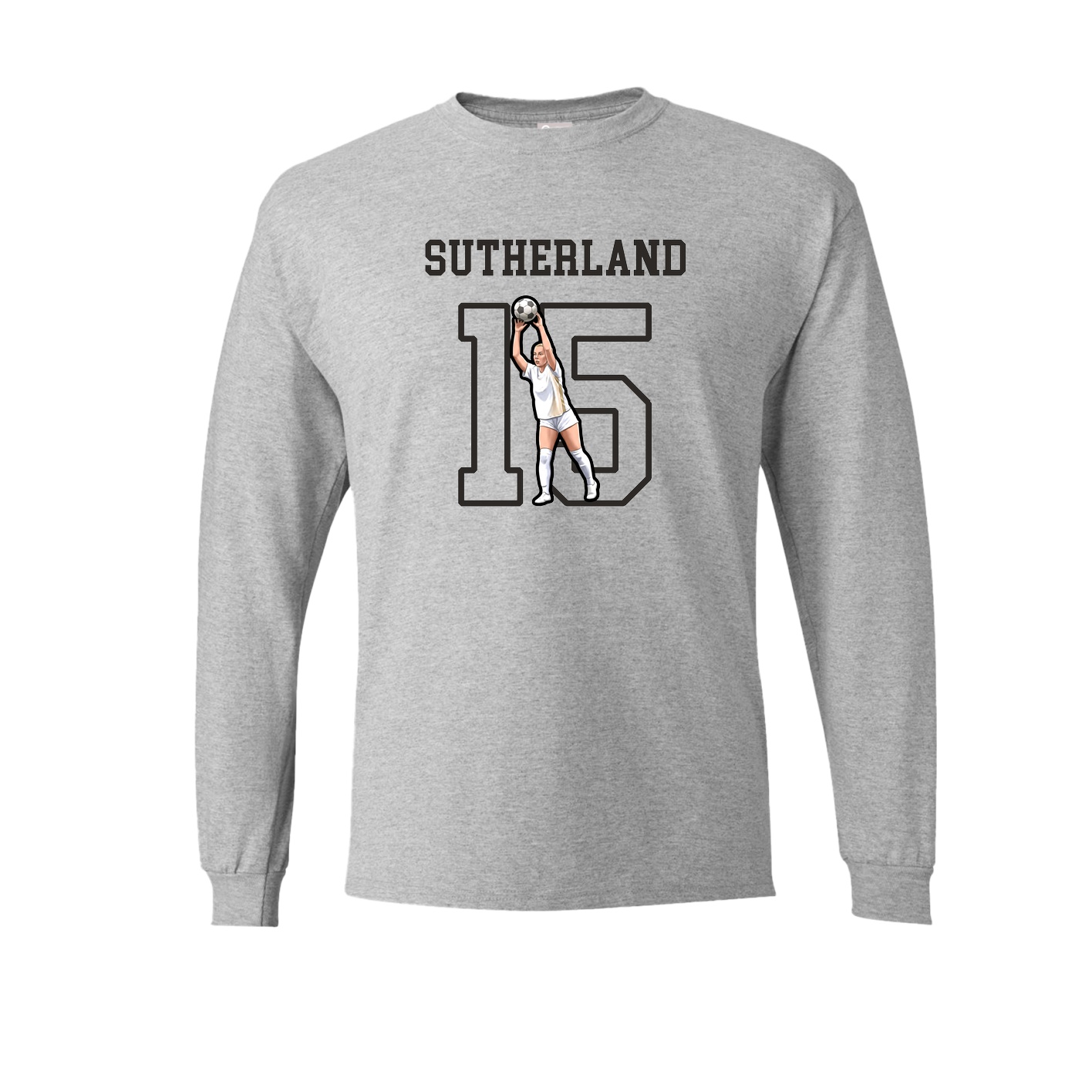 Long Sleeve Tee — Shirsey in Grey