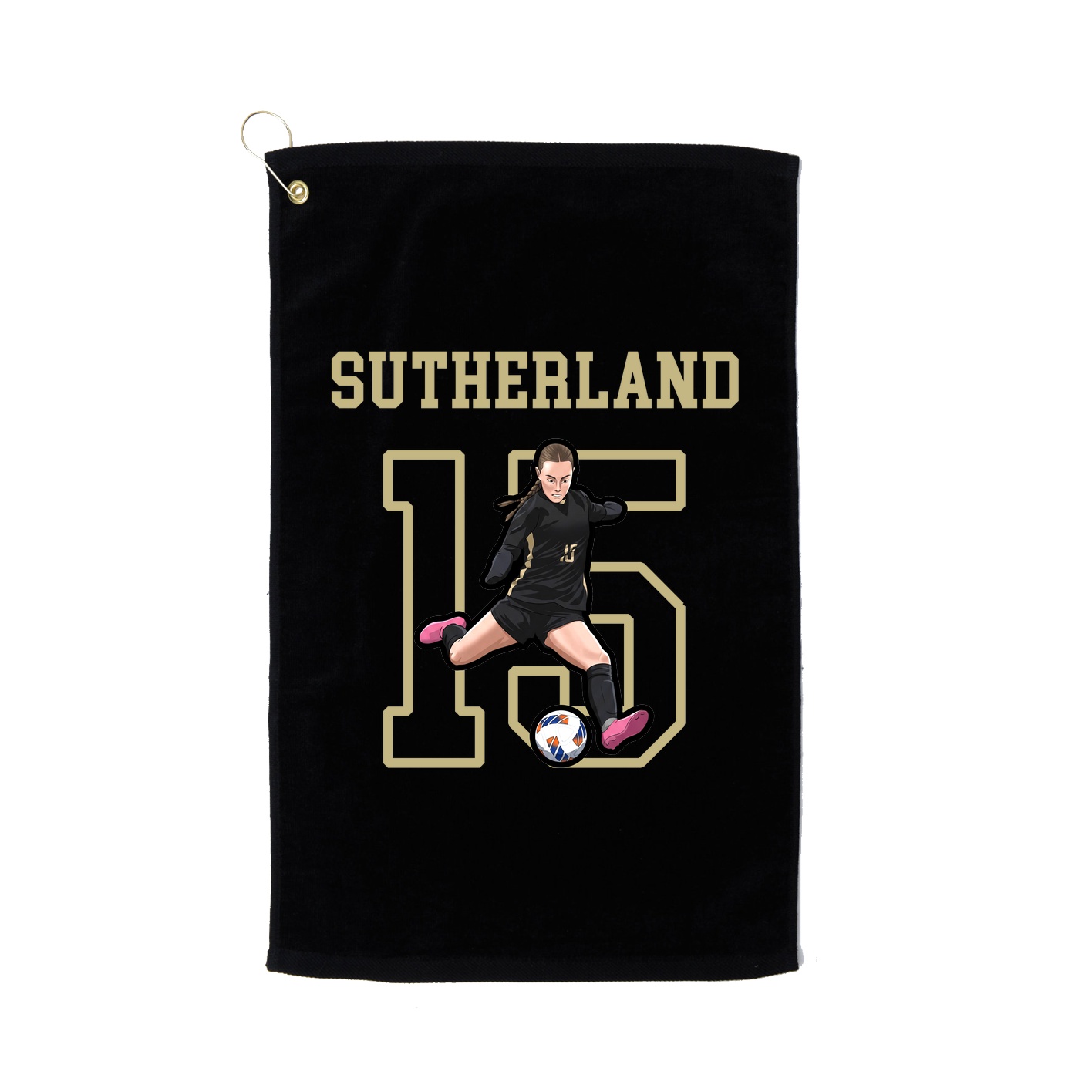 Golf Towel — Shirsey in Black