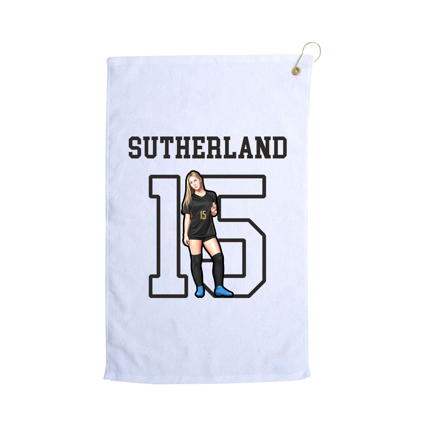 Golf Towel — Shirsey in White