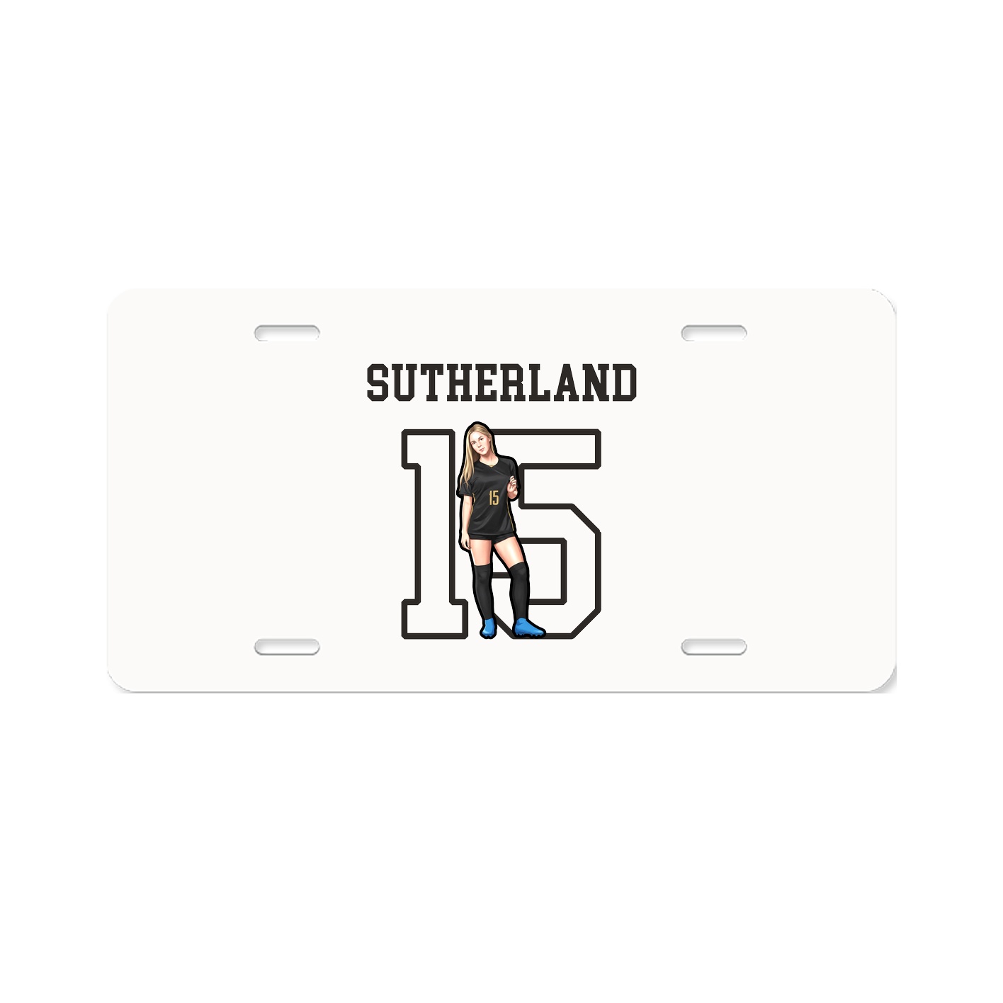 License Plate — Shirsey in Classic