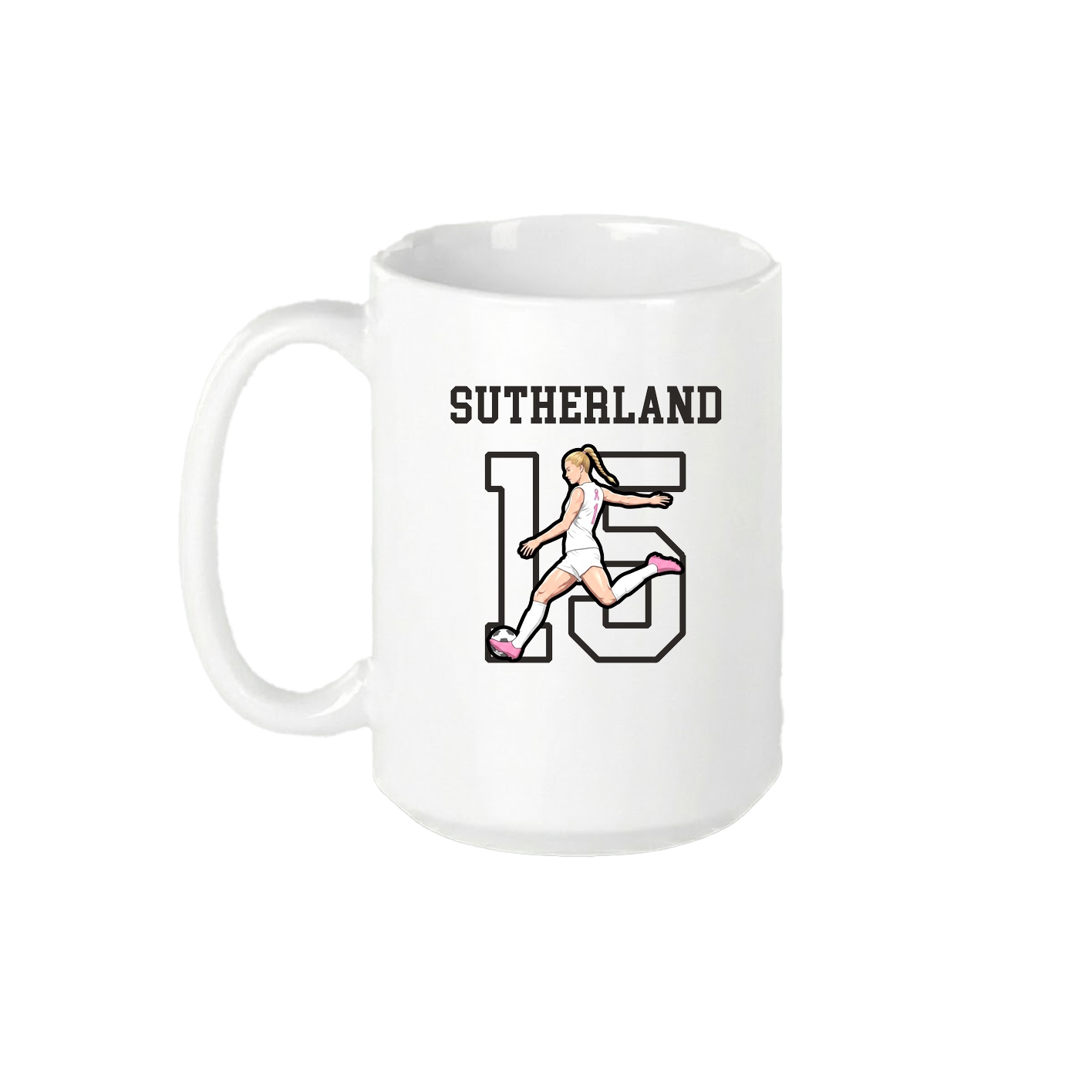 15oz Coffee Mug — Shirsey in White